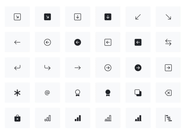 Bootstrap icons library with over 1300 icons 2