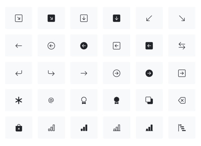 Bootstrap icons library with over 1300 icons 2