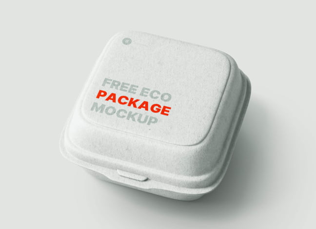 Eco-friendly package mockup 2