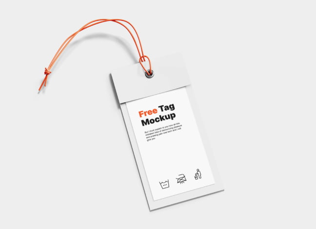 Label Tag Mockup Featured