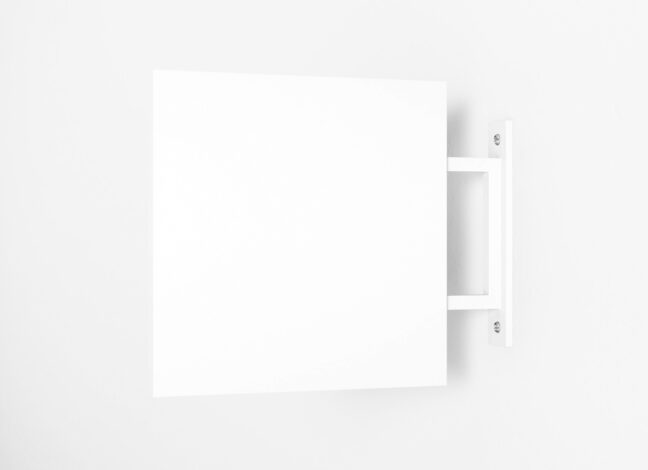 Minimalistic Wall Sign Mockup