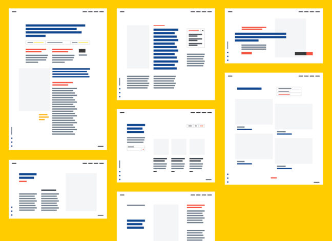 Toro: web template concept second image