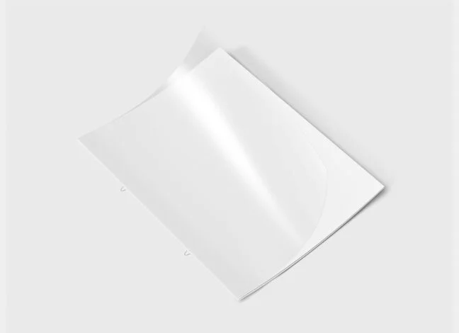 letter transparent cover brochure mockup 2 1 Letter Transparent Cover Brochure Mockup
