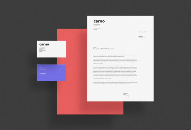 Carno Branding Mockup