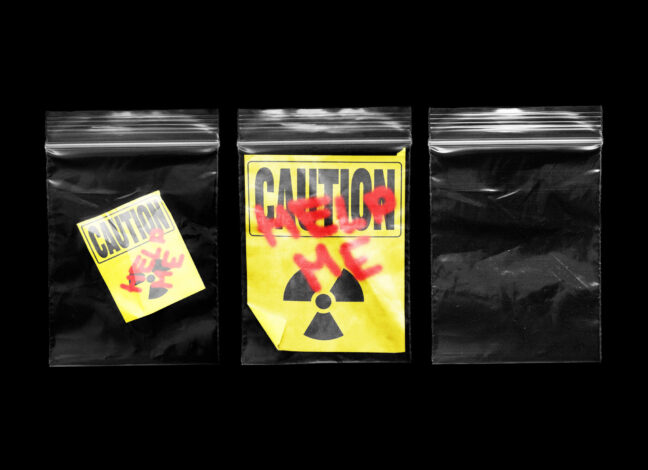 Caution Plastic Bag Mockups