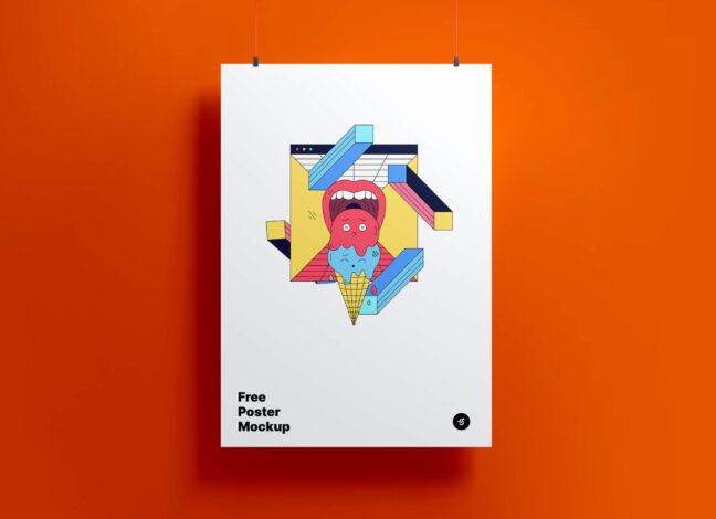 Hanging Poster Mockup