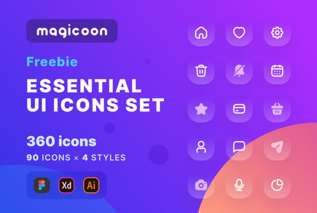 Magicoon Modern Icons Library
