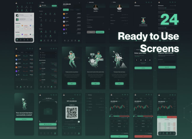 Titans Crypto App UI Kit