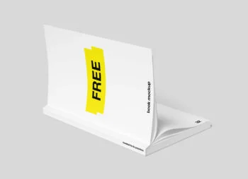 Glossy Cover Book Mockup
