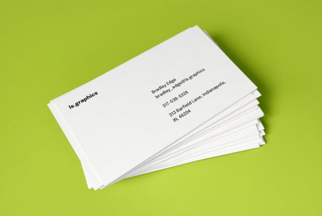 Sleek Business Card Mockup