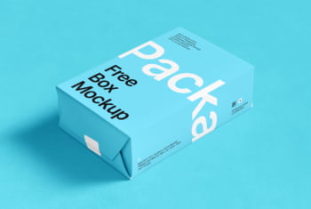 Advanced Packaging Box Mockup