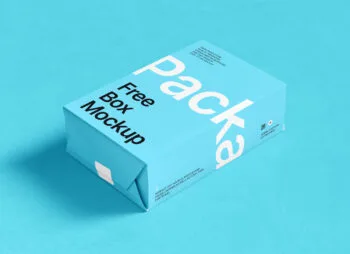 Advanced Packaging Box Mockup
