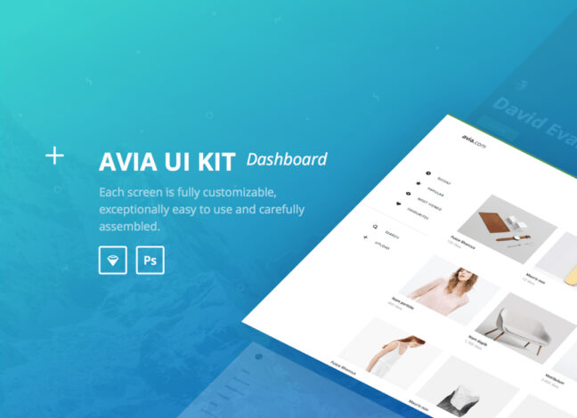 Avia: Dashboard Template UI Kit