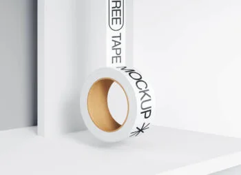 Classic Hanging Duct Tape Mockup