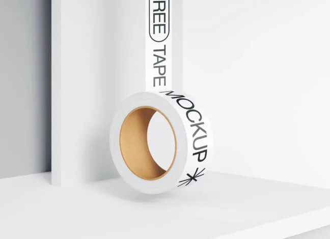 classic hanging duct tape mockup Classic Hanging Duct Tape Mockup