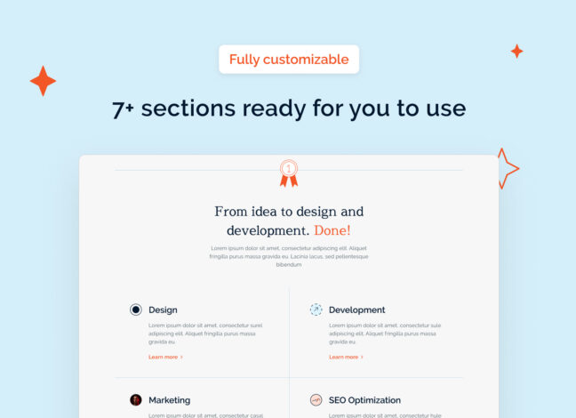 INrise: Landing Page Agency & Startup 2