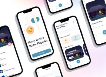 Neatly Sleep Magic App UI Kit