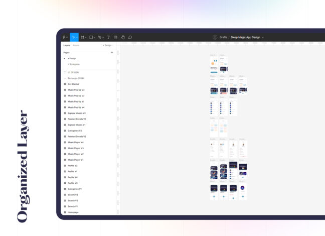 neatly sleep magic app ui kit 3 Neatly Sleep Magic App UI Kit 3