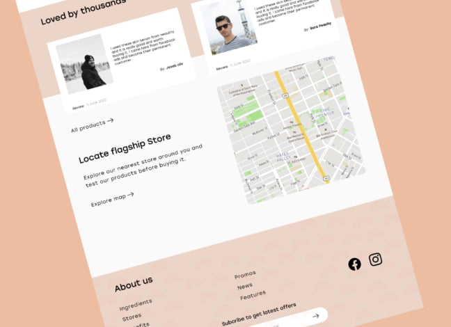 Neauthy: Cosmetic Landing Page 2