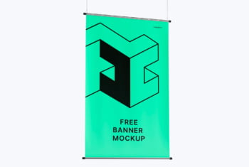 Original Hanging Banner Mockup
