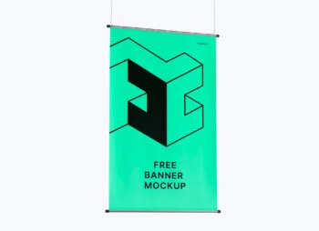 Original Hanging Banner Mockup