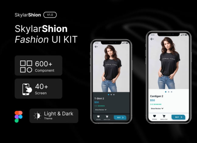 SkylarShion: Utopian Fashion UI Kit
