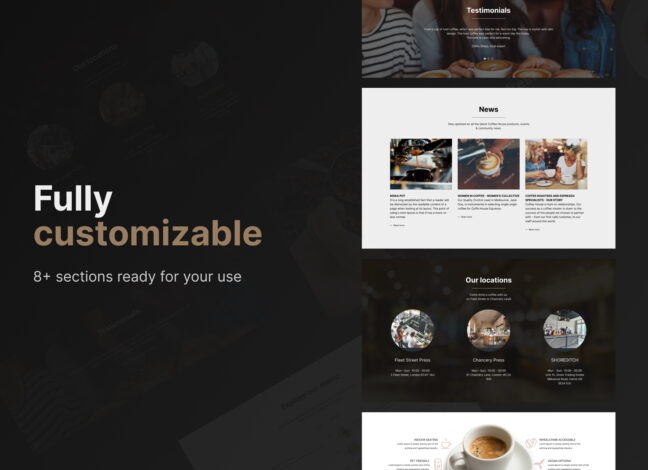 the coffee roasters web template 2 The Coffee Roasters Web Template