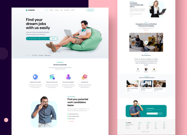 Uniquepages: 4 Premium Landing Pages 2