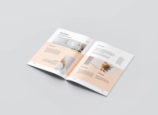 A4 Brochure Cover Mockup 2 A4 Brochure Cover Mockup 2