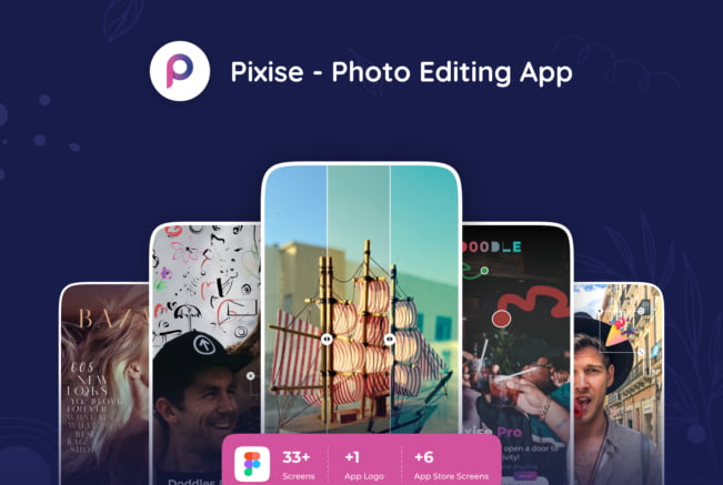 33+ Photo Editing App UI Kit