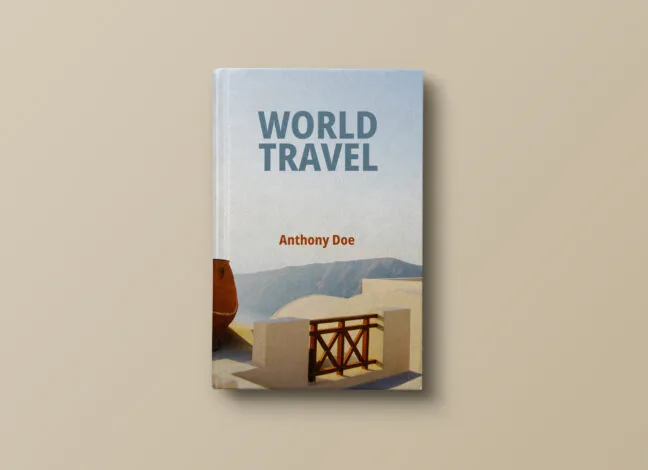 A5 Hardcover Book Mockup