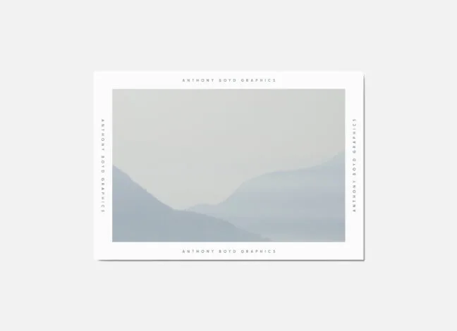 A5 Postcard Mockup