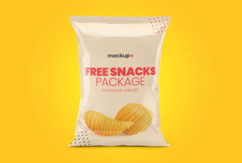 Snacks Packaging Mockup
