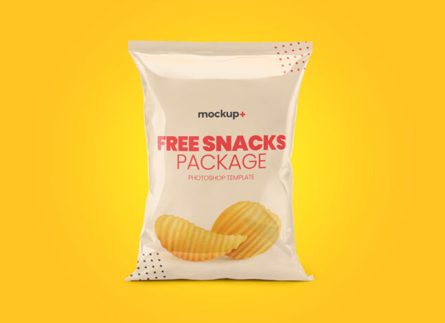 Snacks Packaging Mockup