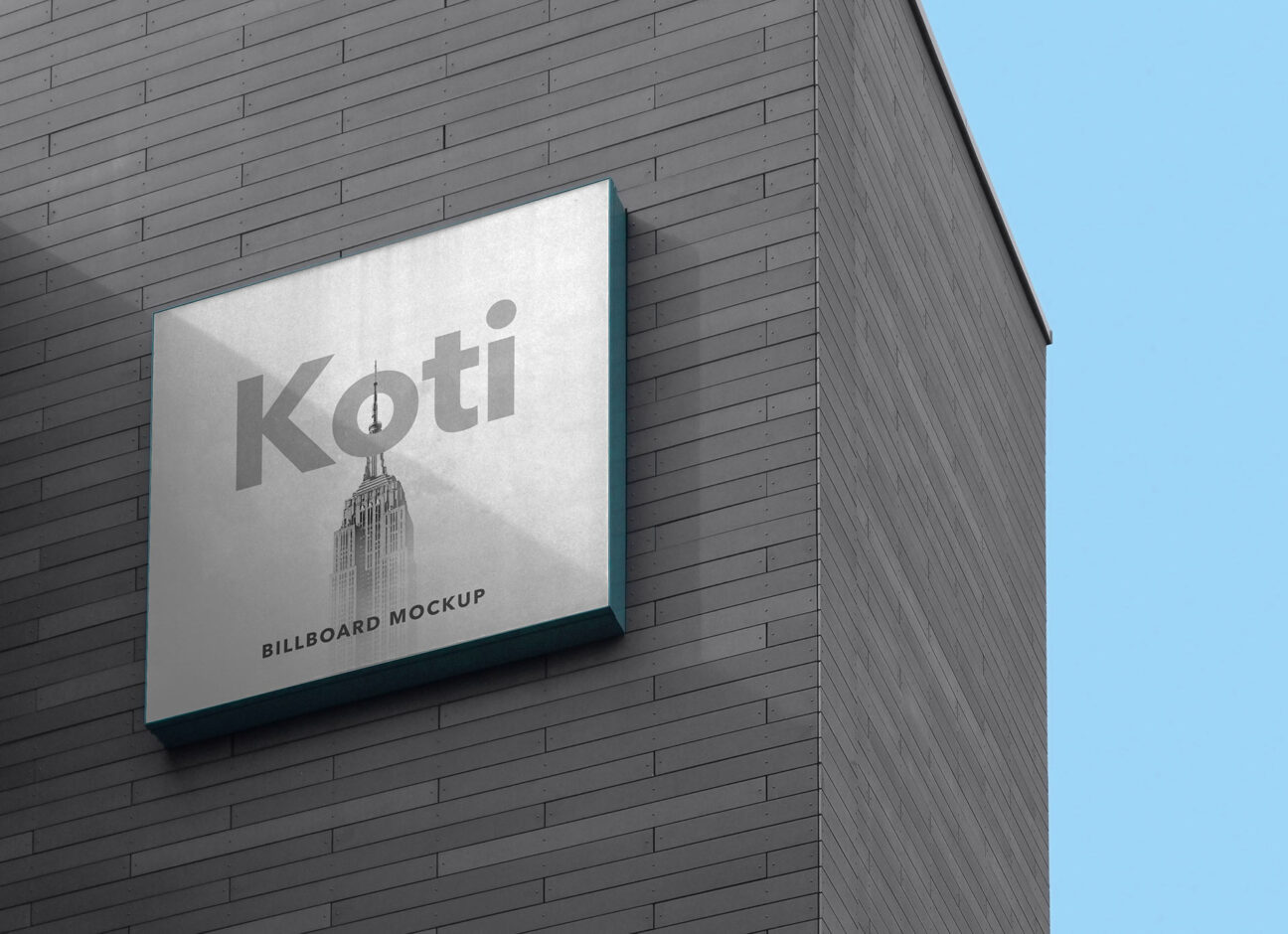 Realistic Billboard Mockup - GraphicsBunker