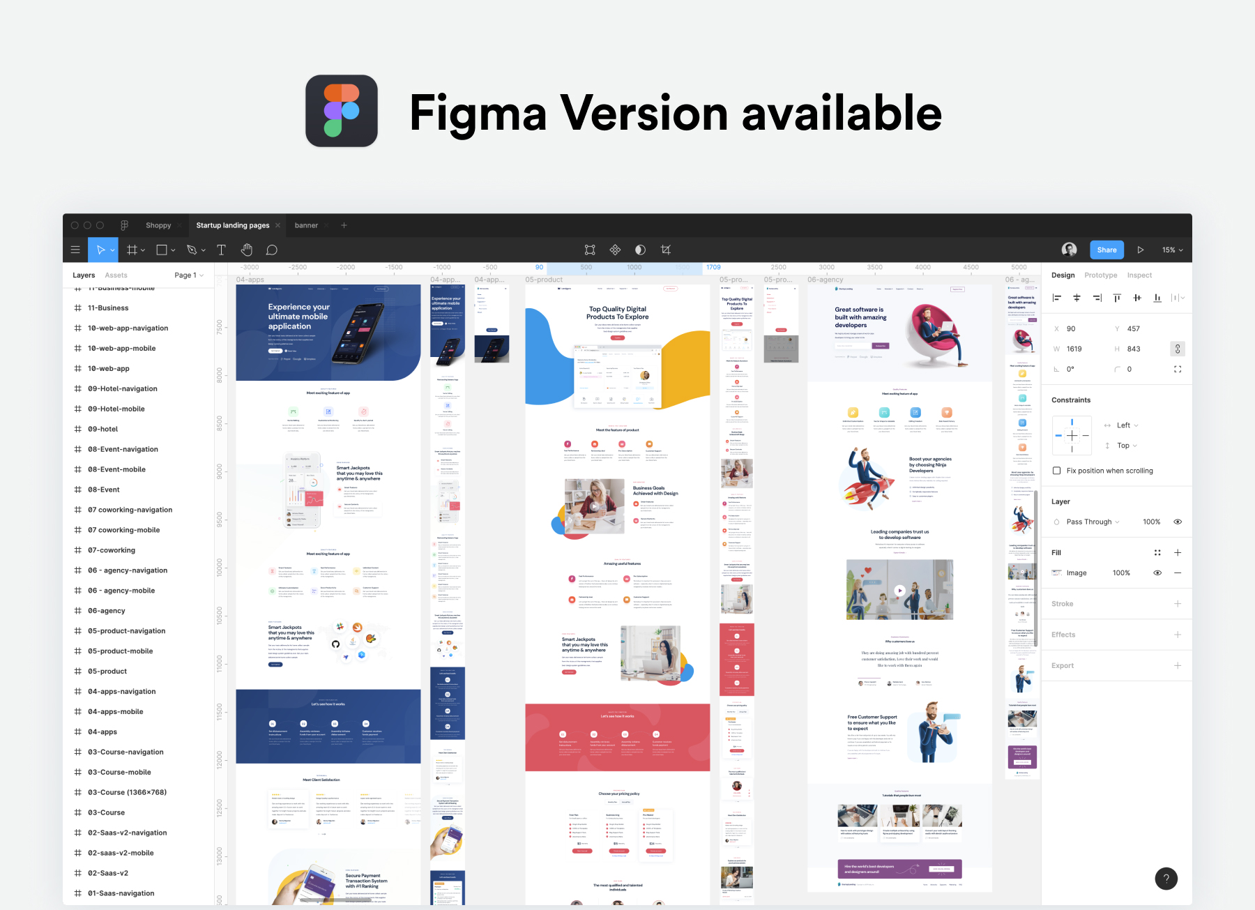 Startup Landing Page Templates GraphicsBunker