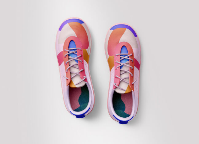 Comfort Colors Shoe Mockup