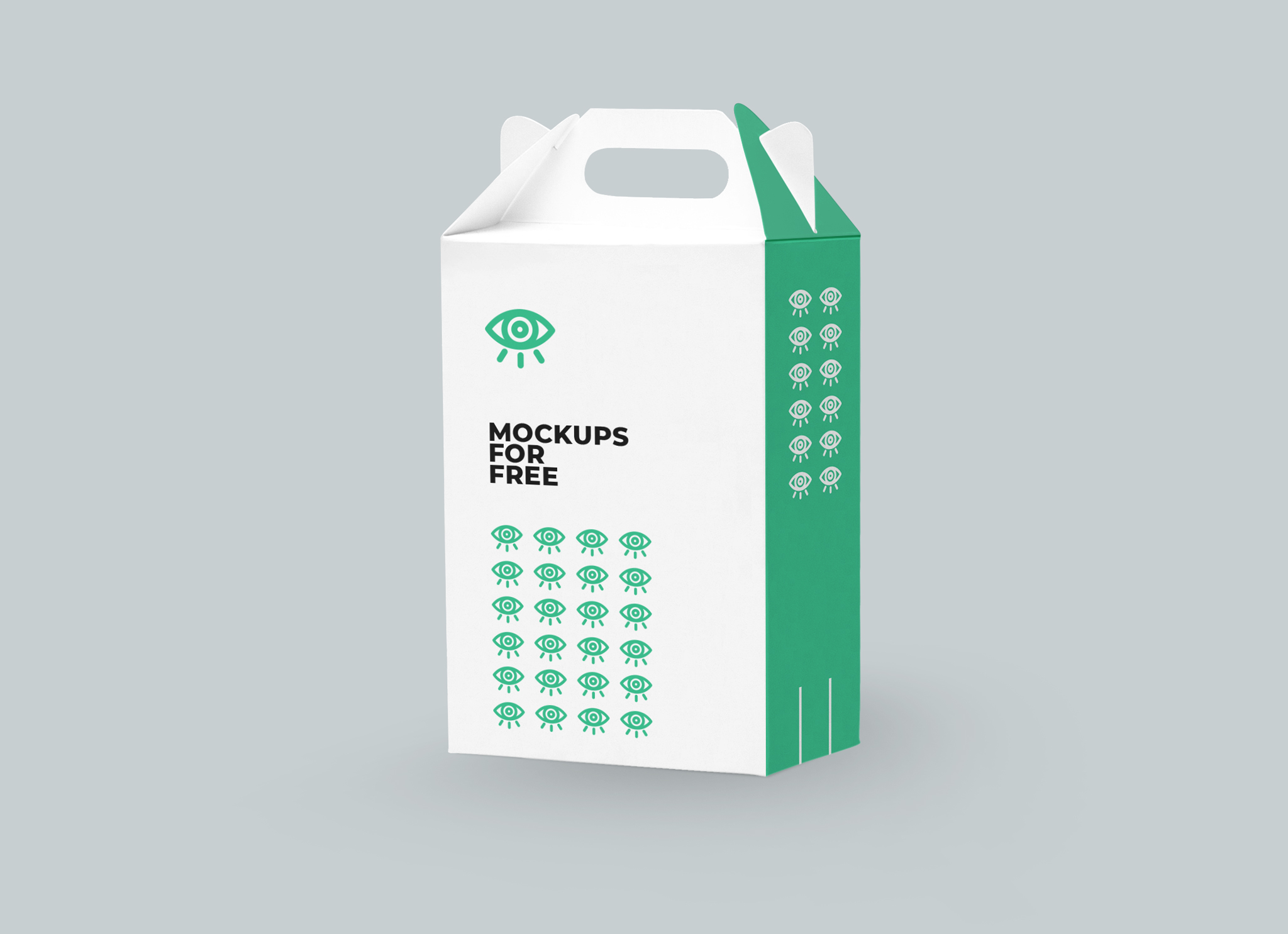 Gable Box Mockup GraphicsBunker Gable Box Mockup GraphicsBunker