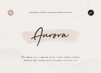 Watercolor Procreate Brushes