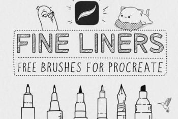 Fine Liner Procreate Brushes