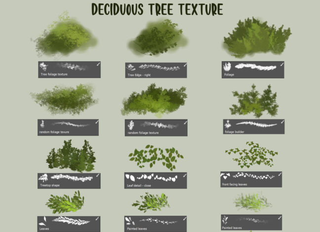 grass procreate photoshop brushes 8 Grass Procreate Photoshop Brushes