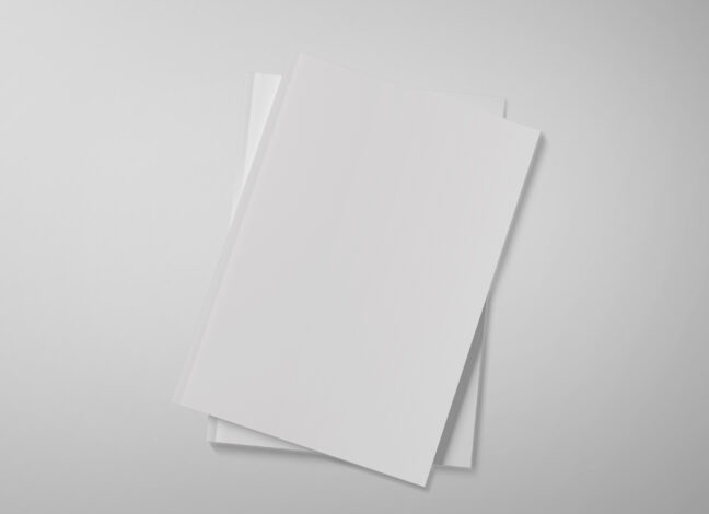 Thin Booklet Mockup