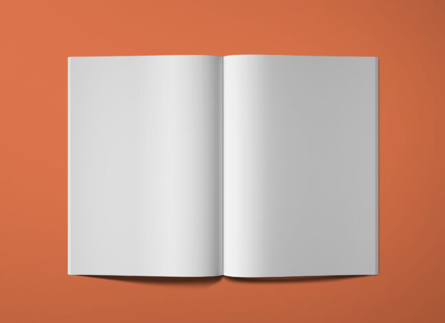 Thin Booklet Mockup