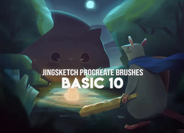 10 Basic Procreate Brushes