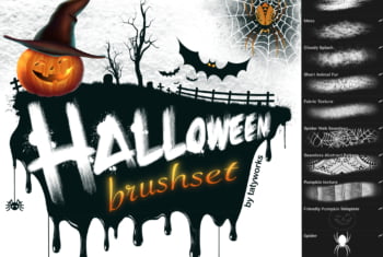 Halloween Set Procreate Brushes