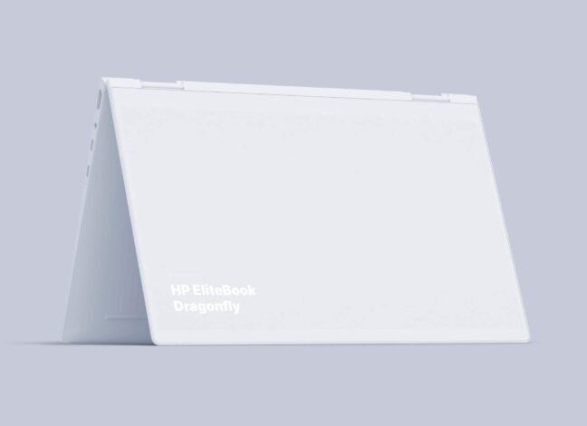 HP Elitebook Dragonfly Mockup