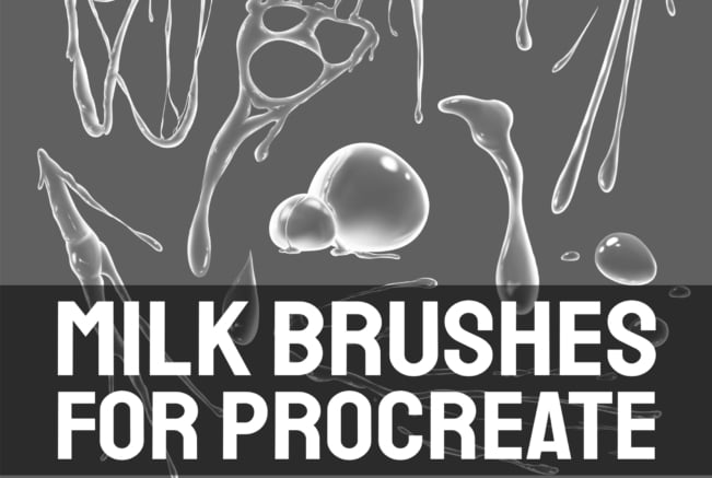 Milk Procreate Brushes