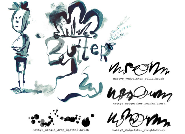 natural ink procreate brushes 2 Natural Ink Procreate Brushes