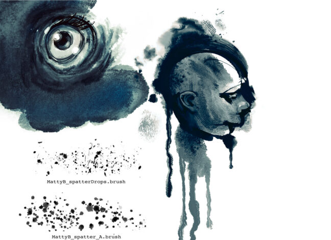 natural ink procreate brushes 3 Natural Ink Procreate Brushes