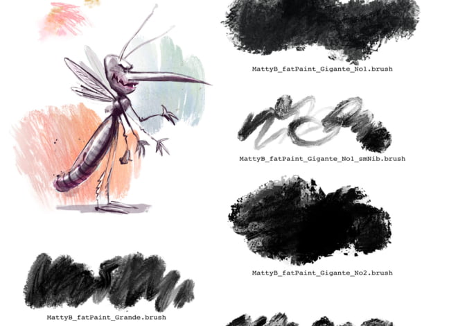 Natural Ink Procreate Brushes